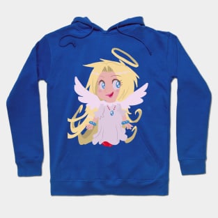 Blond Angel Girl Hoodie